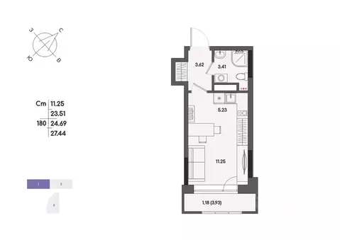 Студия Удмуртия, Ижевск ул. Джамбула, 83 (24.69 м)