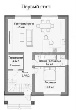 Дом в Тверь, 1-я Республиканская улица (137 м)