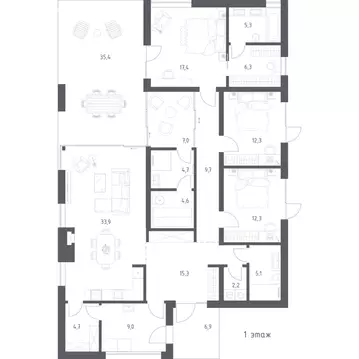 Дом в Тверская область, Калининский муниципальный округ, загородный ...