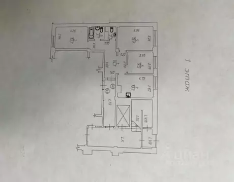 3-к кв. Иркутская область, Иркутск Братская ул., 7/9 (73.0 м)