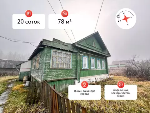 Дом в Костромская область, Костромской район, Никольское с/пос, пос. ...