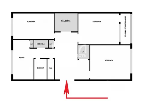 3-к кв. Ленинградская область, Гатчинский муниципальный округ, д. ...