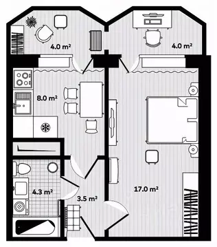 1-к кв. Приморский край, Надеждинский район, пос. Тавричанка ул. Лазо, ...
