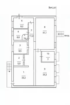 Торговая площадь в Курганская область, Курган ул. Красина, 46 (160 м)