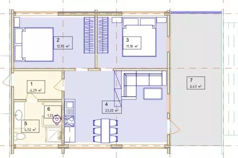 Дом в Ленинградская область, Ломоносовский район, д. Санино ул. ...