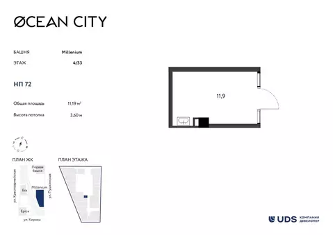 Помещение свободного назначения в Удмуртия, Ижевск Пушкинская ул. (11 ...