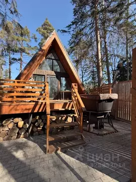 Дом в Ленинградская область, Выборгский район, Полянское с/пос, ...