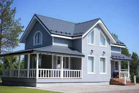 Дом в Ленинградская область, Приозерский район, Сосновское с/пос, д. ...