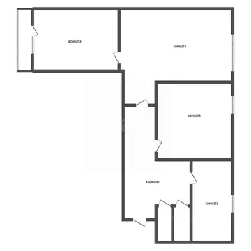 3-к кв. Воронежская область, Воронеж ул. Переверткина, 11 (60.0 м)