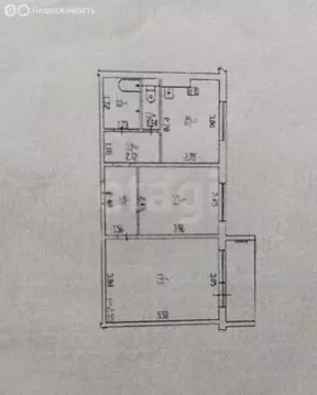 2-комнатная квартира: Барнаул, улица Малахова, 101 (46.2 м)