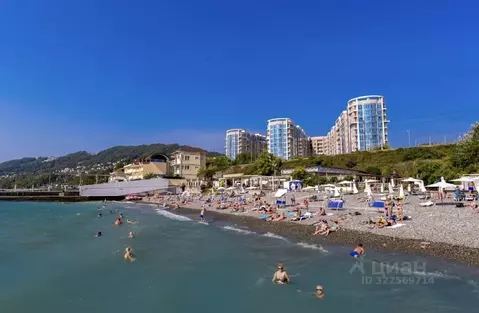 1-к кв. Краснодарский край, Сочи Мамайка мкр, ул. Крымская, 89 (40.0 ...