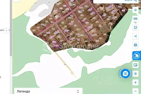 Участок в Тюменская область, Тюменский район, с. Гусево  (7.3 сот.)