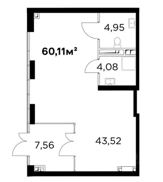 Помещение свободного назначения в Москва Автозаводская ул., 26/1 (61 ...
