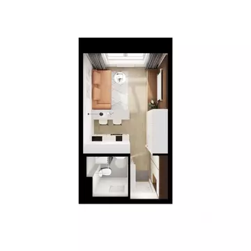 Студия Москва Люблинский парк жилой комплекс, к19 (19.8 м)