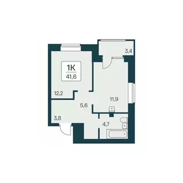 1-к кв. Новосибирская область, Новосибирск Расцветай на Красном жилой ...