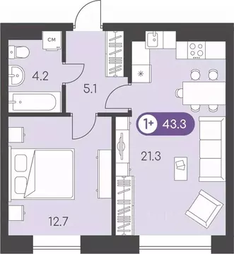 1-к кв. Удмуртия, Ижевск Столичный мкр, Новый Восход жилой комплекс ...