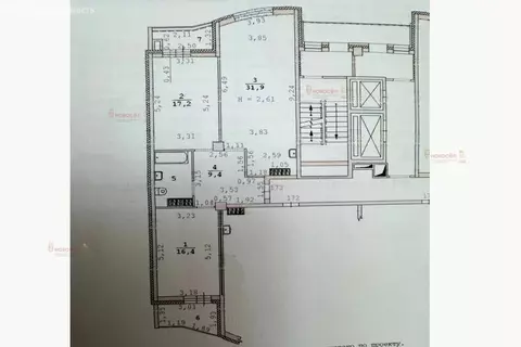 3-комнатная квартира: Екатеринбург, улица Чкалова, 241 (80.3 м)