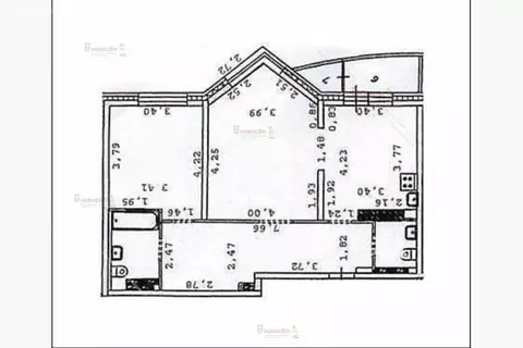 2-комнатная квартира: Екатеринбург, Уральская улица, 75 (70 м)