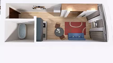 Студия Воронежская область, с. Новая Усмань, Южный мкр Четыре Желания ...