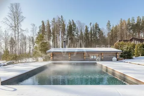 Дом в Ленинградская область, Приозерский район, Петровское с/пос, ...