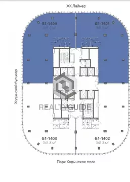 Офис в Москва Ходынский бул., 20А/2 (342 м)