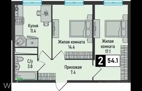 2-к кв. Ставропольский край, Железноводск городской округ, пос. ...