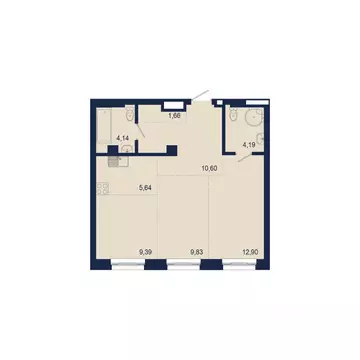 3-к кв. Башкортостан, Уфа Новомостовая ул., 4А (59.4 м)