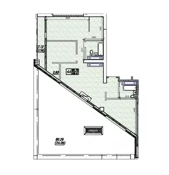 4-к кв. Приморский край, Владивосток Станционная ул., 11А (108.41 м)