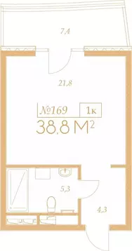 1-к кв. Краснодарский край, Анапа Гостиничный Комплекс Морелло тер.,  ...