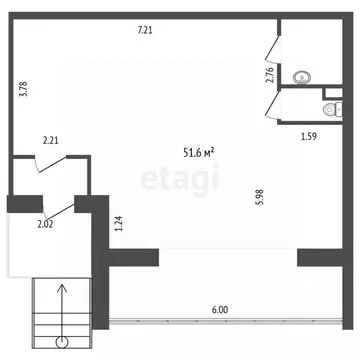 Помещение свободного назначения в Тюменская область, Тюмень ул. 50 лет ...