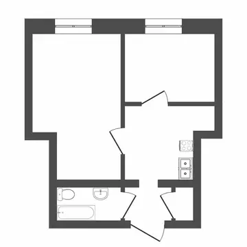 2к в -комнатной квартире ( м)