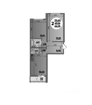 2-к кв. Краснодарский край, Новороссийск ул. Имени Владимира Бута, ...