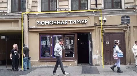 Помещение свободного назначения в Санкт-Петербург ул. Рубинштейна, ...