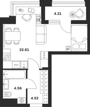 Студия Тульская область, Тула городской округ, с. Осиновая Гора, ...