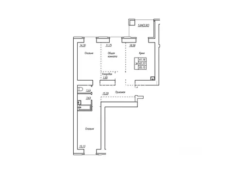 4-к кв. Алтайский край, Барнаул ул. 1905 года, 25 (85.0 м)