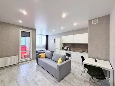 1-к кв. Татарстан, Казань ул. Аметьевская магистраль, 16к1 (40.0 м)