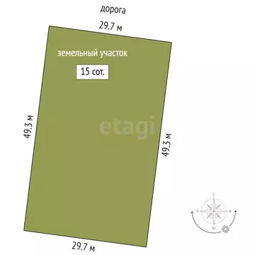 Участок в Тюменская область, Заводоуковский муниципальный округ, ...