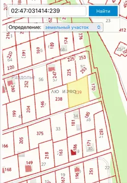 Участок в Булгаковский сельсовет, СНТ Раздолье (15 м)