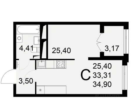 1-к кв. Тульская область, Тула Мясново мкр, Сегодня жилой комплекс ...