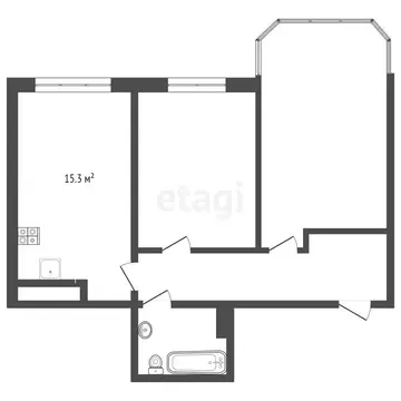 2-комнатная квартира: Анапа, Анапское шоссе, 32к4 (56.3 м)