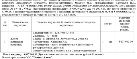 Свободной планировки кв. Алтайский край, Барнаул ул. Энтузиастов, 20 ...
