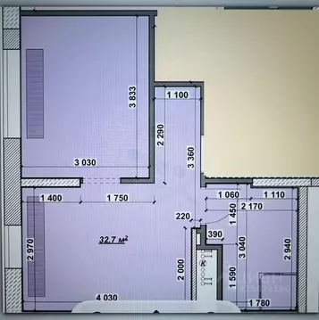 1-к кв. Москва Долгопрудненское ш., 3А (32.7 м)