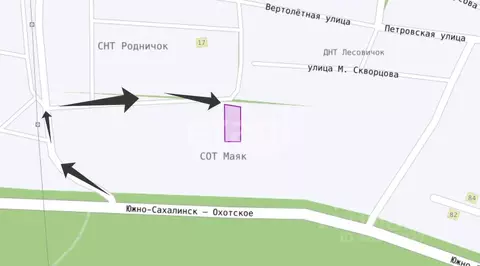 Участок в Сахалинская область, Южно-Сахалинск  (9.0 сот.)