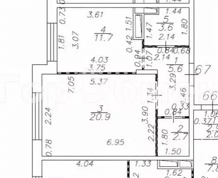 1-к кв. Москва ул. 1-я Бухвостова, 2к3 (44.5 м)