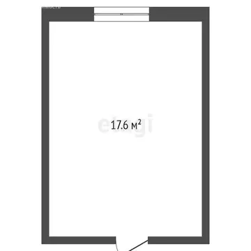 1к в -комнатной квартире (17.6 м)