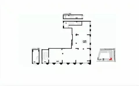 Помещение свободного назначения в Москва просп. Прокшинский, 10 (308 ...