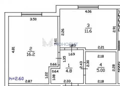 1-к кв. Нижегородская область, Нижний Новгород Селекционной Станции ...