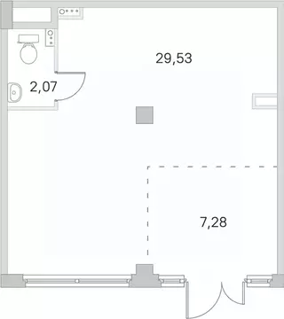 Помещение свободного назначения в Санкт-Петербург пос. Стрельна, ...