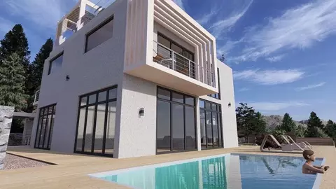 Дом в Крым, Ялта муниципальный округ, Краснокаменка пгт  (265 м)