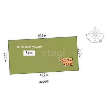 Дом в Тюменская область, Нижнетавдинский муниципальный округ, ...